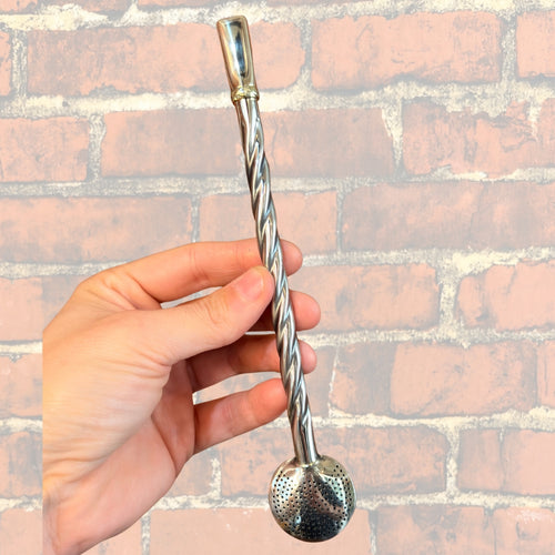 Bomba Reta de Alpaca Espiral